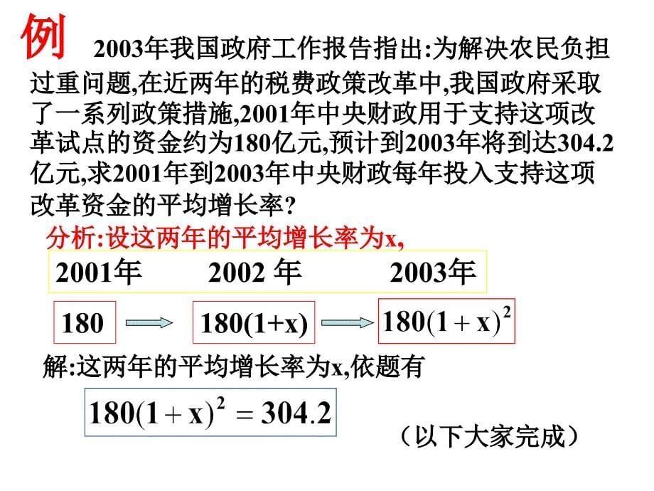 实际问题与一元二次方程课件_第5页