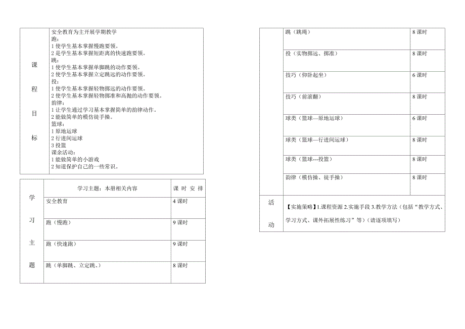 小学体育课程纲要三年级.doc_第2页