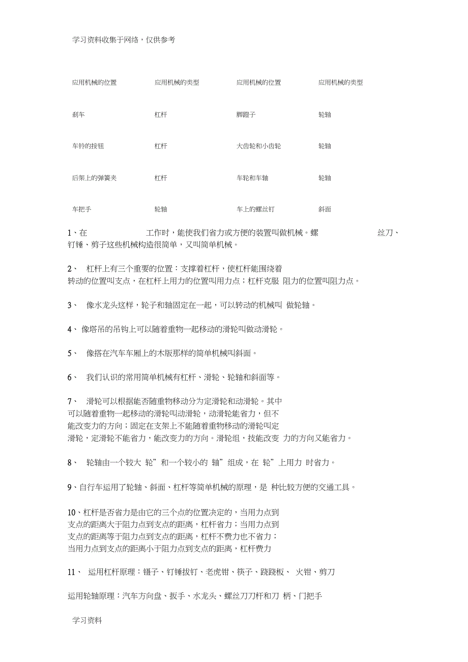 六年级试卷教科版小学六年级科学期末重点复习题及答案_第3页