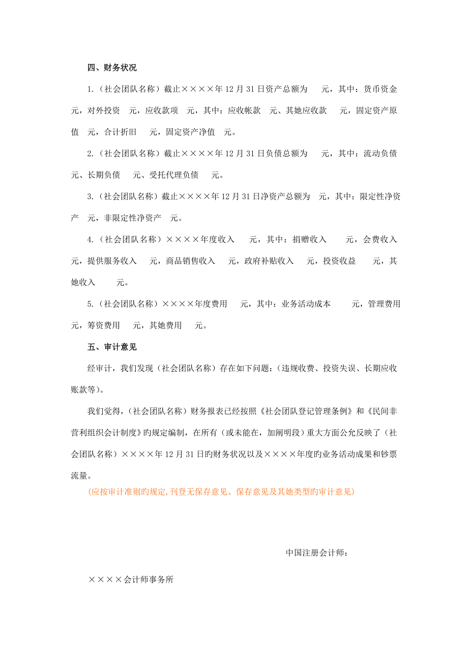 新版社会团体财务设计标准报告模板_第3页