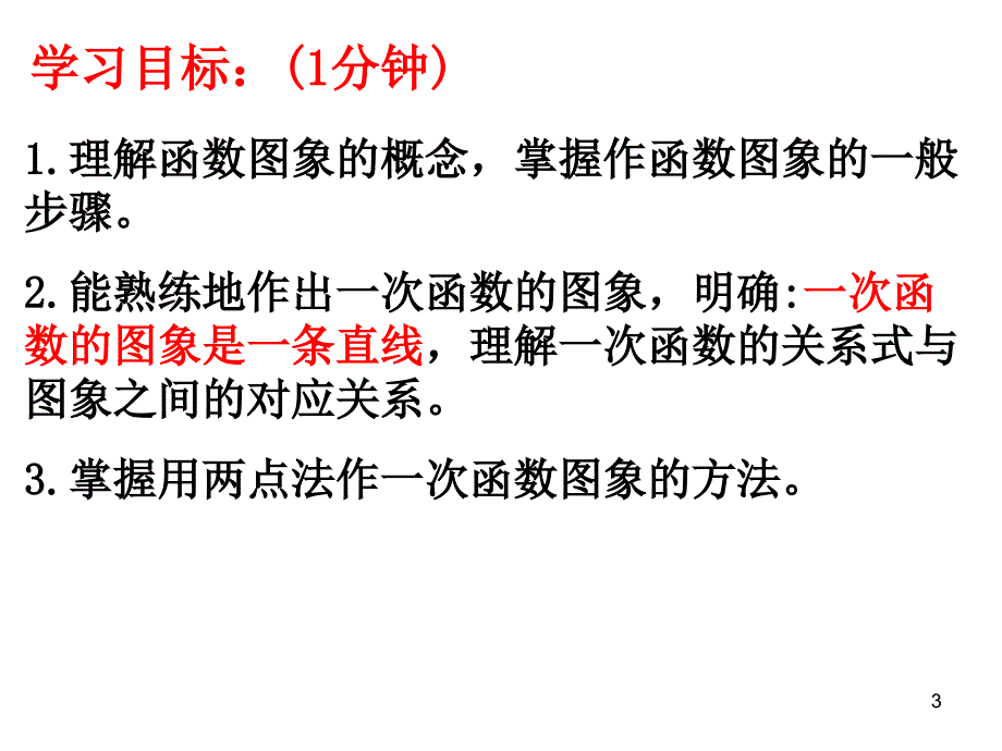 一次函数的图像PPT精品文档_第3页