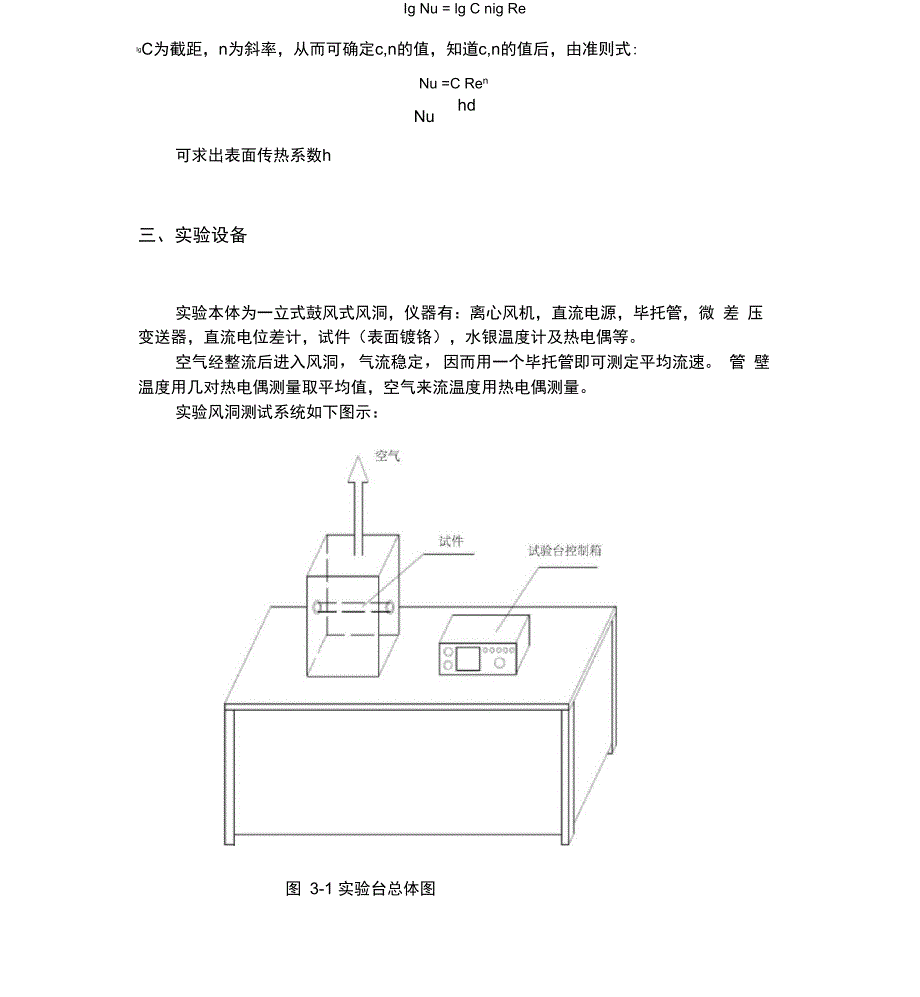 强迫对流表面传热系数的测定_第4页