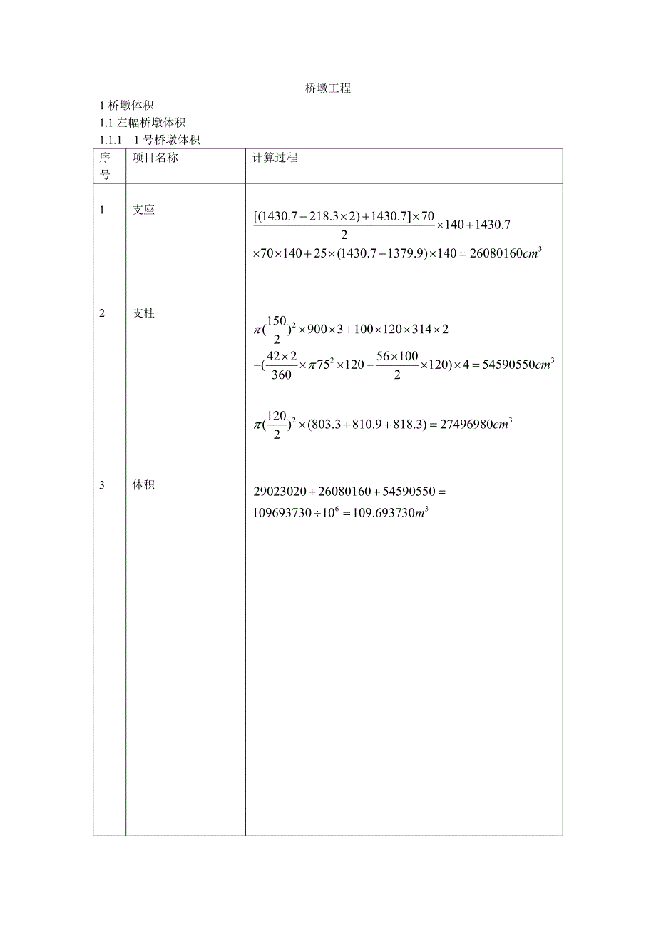 桥敦工程量计算_第1页