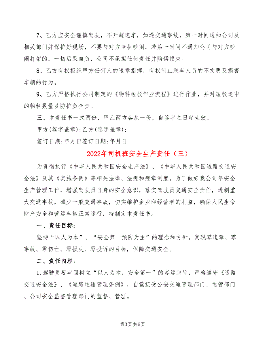 2022年司机班安全生产责任_第3页