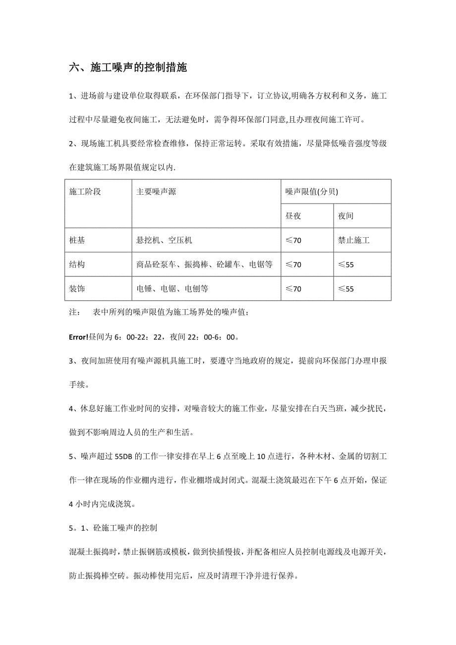 施工噪声污染控制专项施工方案.doc_第5页