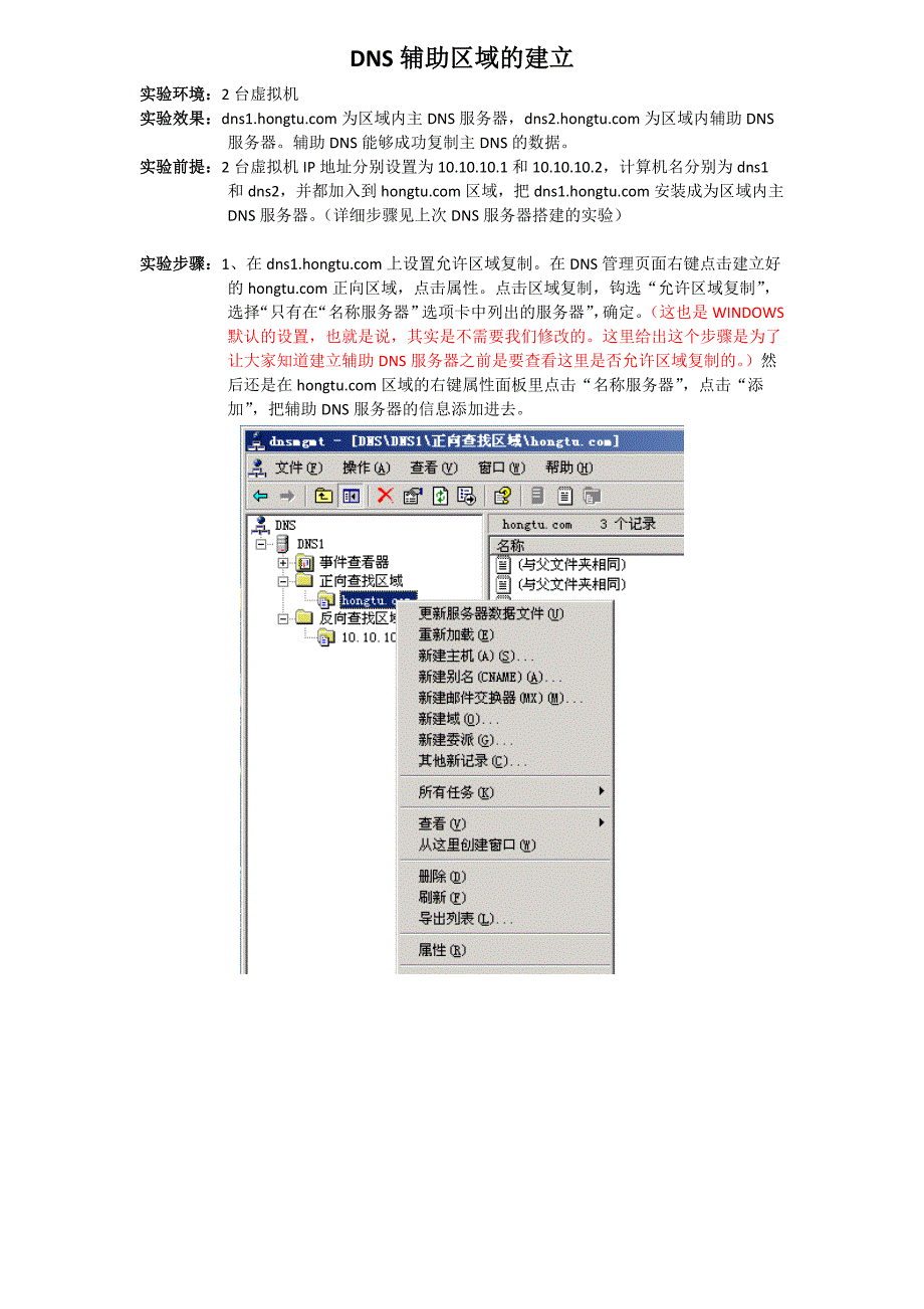 DNS辅助区域的建立.doc_第1页