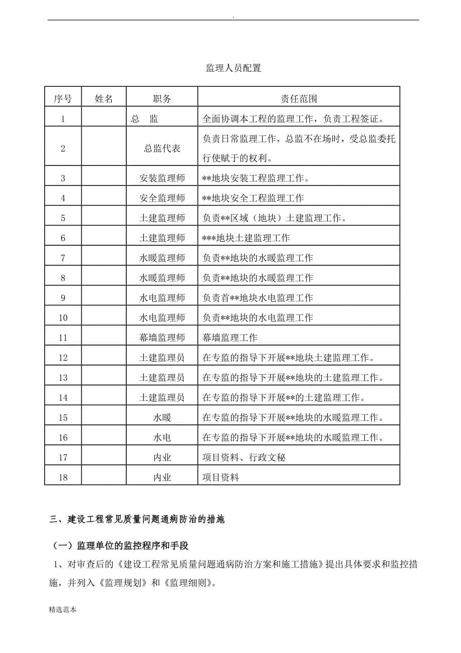 常见质量问题防治监理实施细则.doc_第5页