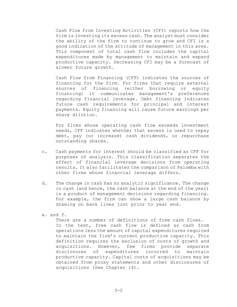 财务报表分析与运用杰拉尔德课后答案英文版第三章_第2页