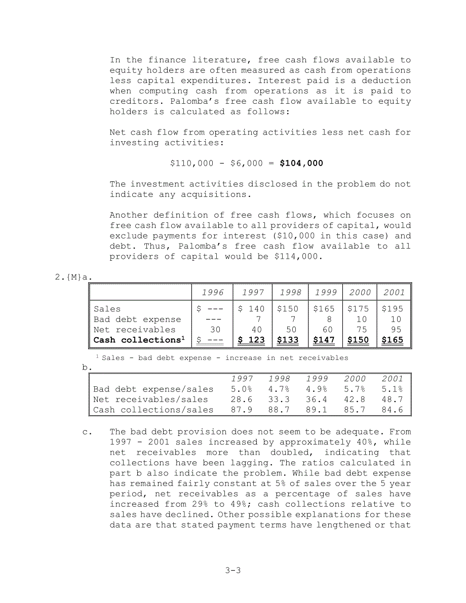 财务报表分析与运用杰拉尔德课后答案英文版第三章_第3页