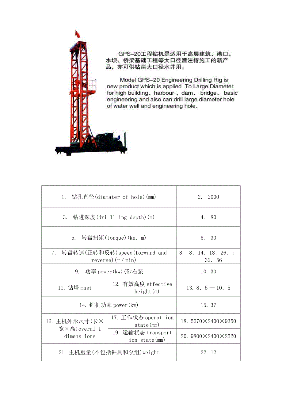 (精品)地下连续墙机械参数_第1页