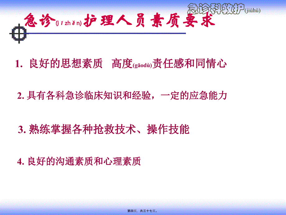 医学专题—急诊科设置14056_第4页