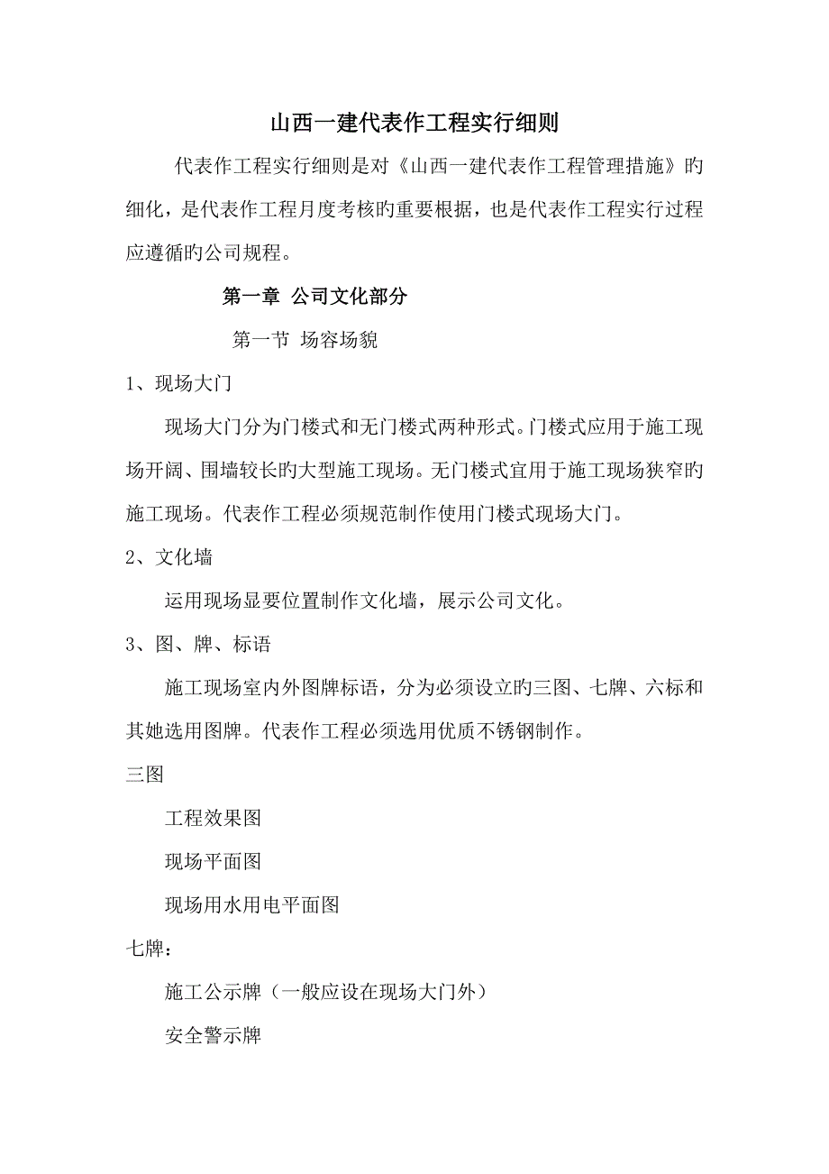 代表作关键工程实施标准细则_第1页