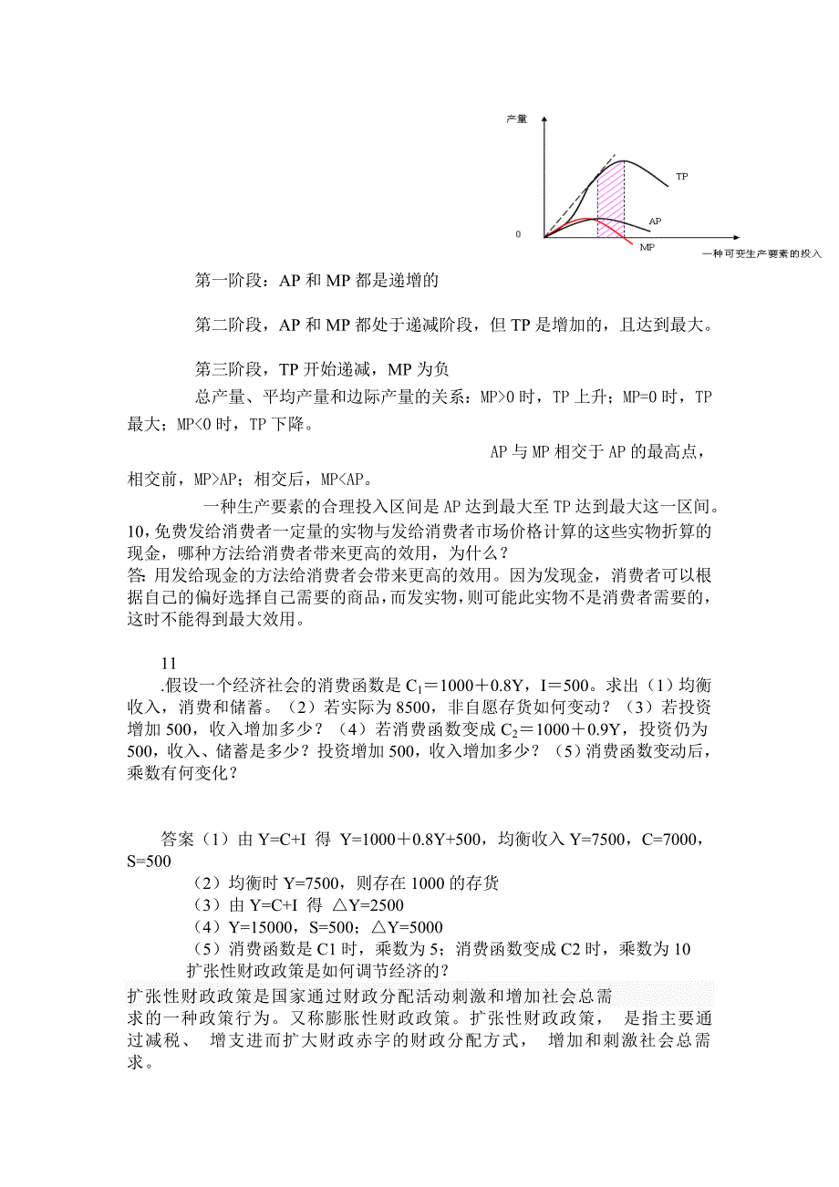 经济学原理期末考点_第3页