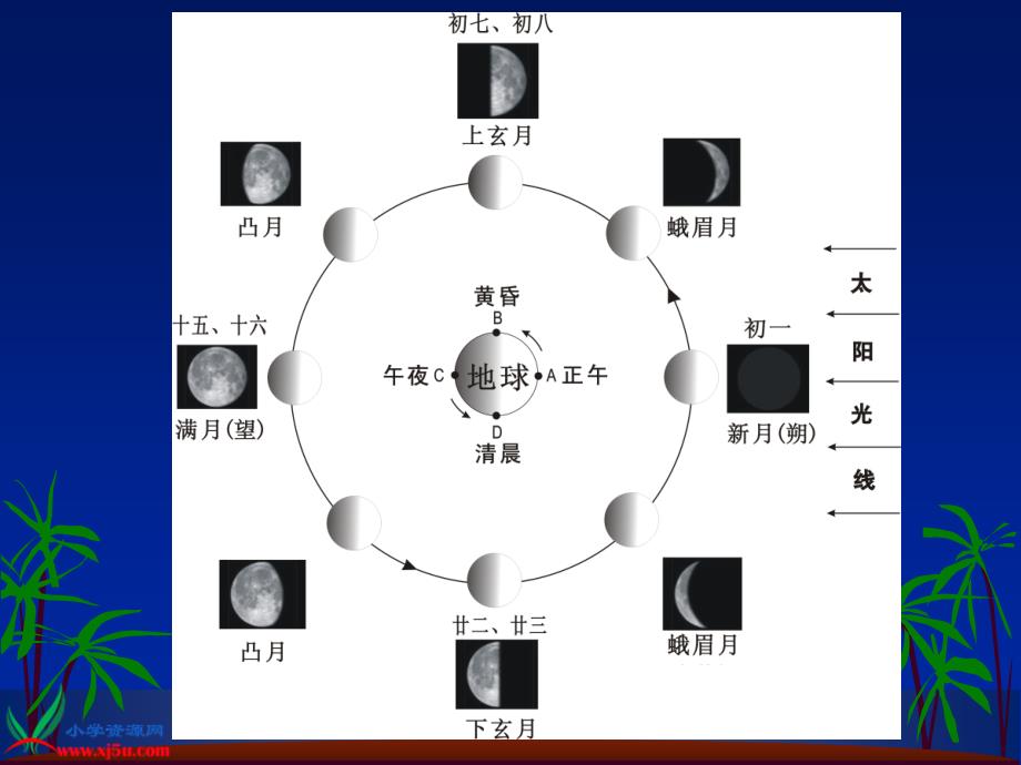 苏教版小学科学五年级上册《看月亮》PPT课件之二 (2)_第3页