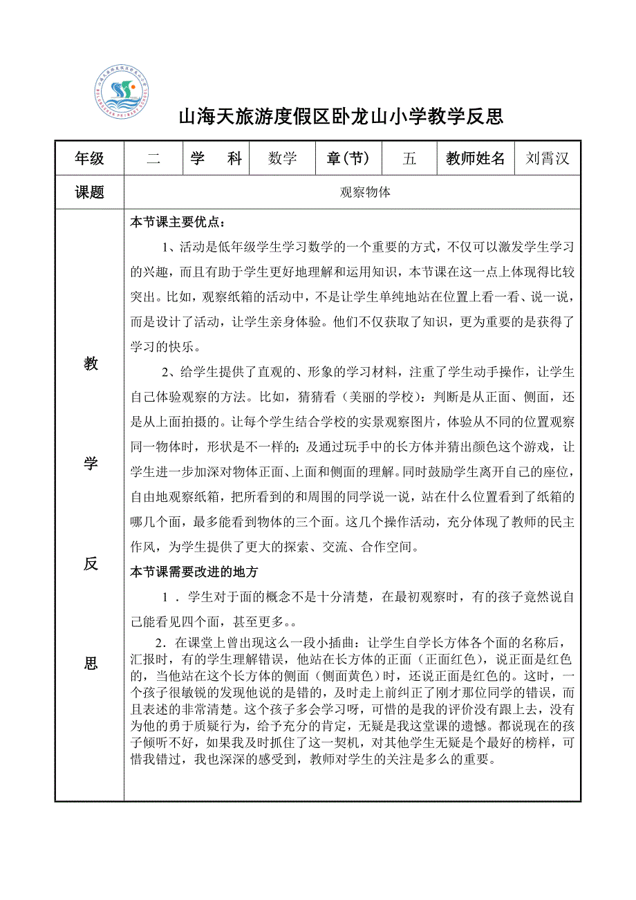 (完整版)教学反思模板表格.doc_第2页