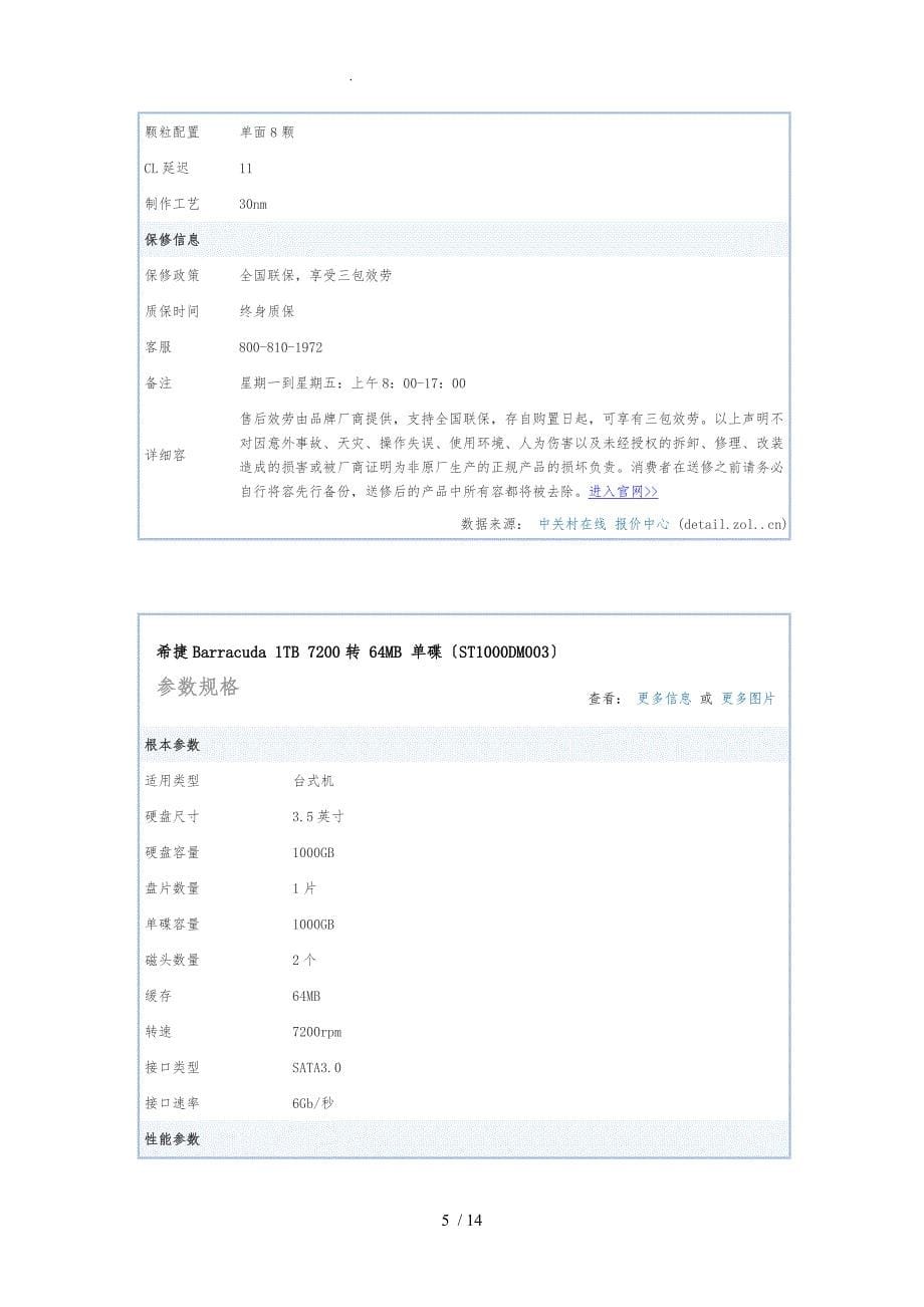 电脑配置参数_第5页