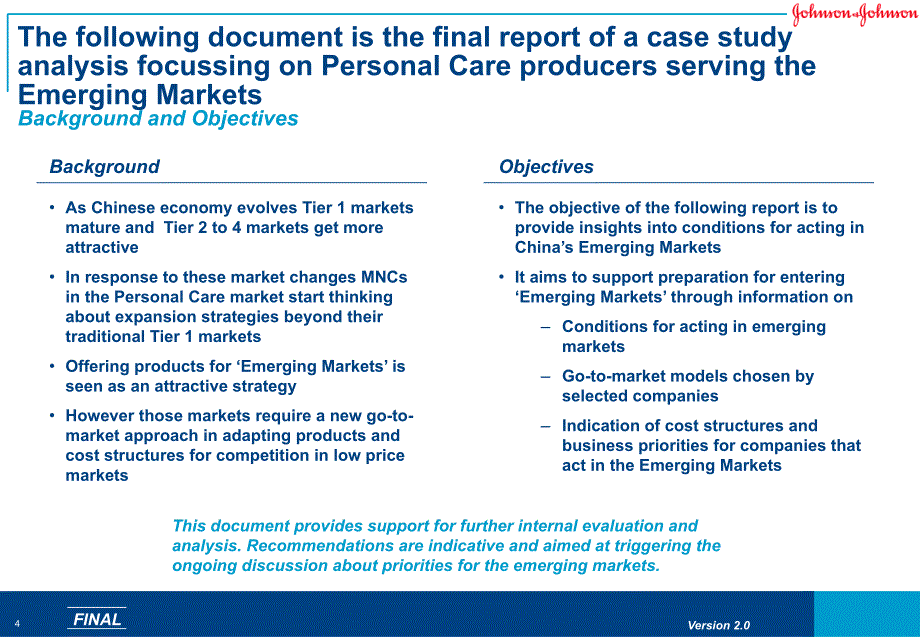 JohnsonJohnsonChinaPersonalCareproductMarketEntry_第4页