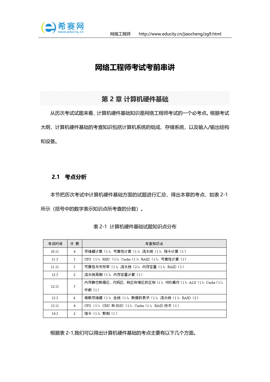 网络工程师考试考前串讲.doc_第1页