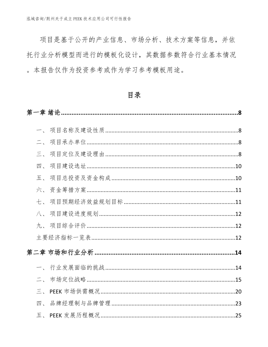 荆州关于成立PEEK技术应用公司可行性报告_第3页