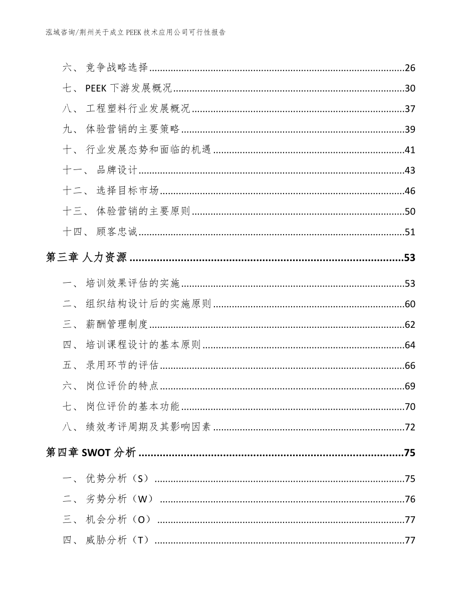 荆州关于成立PEEK技术应用公司可行性报告_第4页