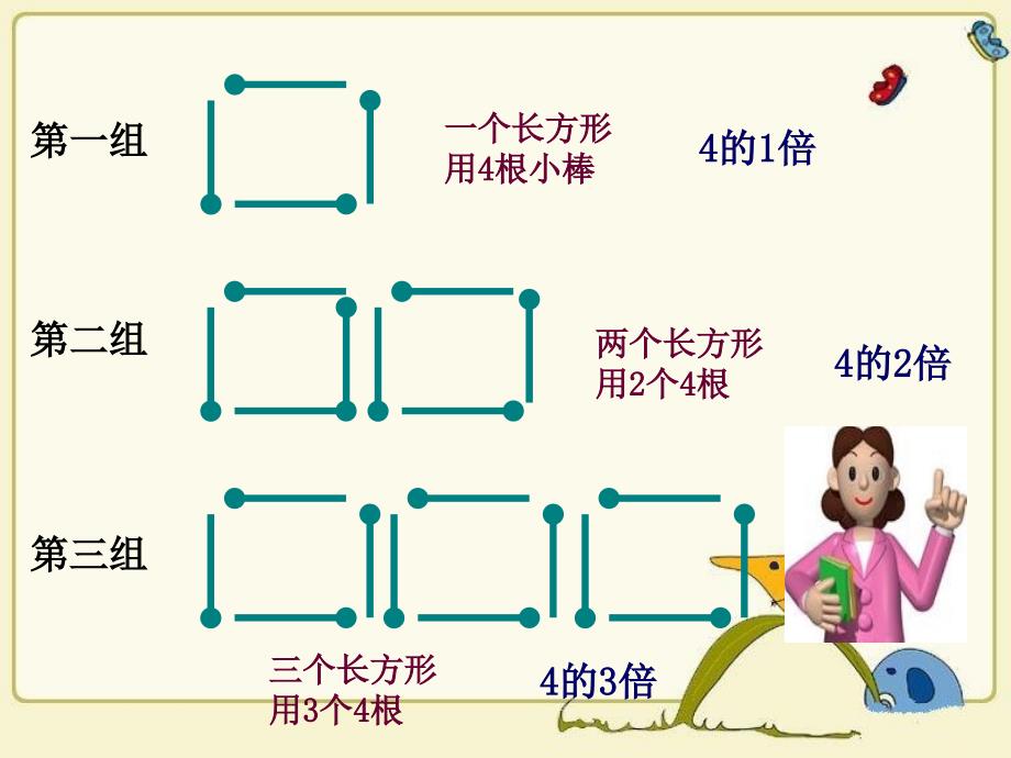 二年级数学上册用乘法解决问题课件人教版_第4页