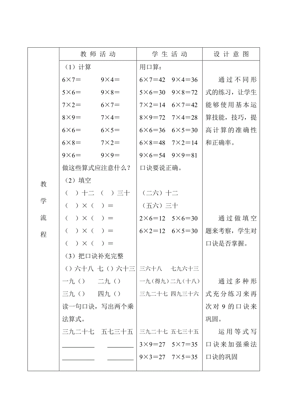 小学数学2年级下册数学备课(整理和复习）第13节 (2).doc_第2页