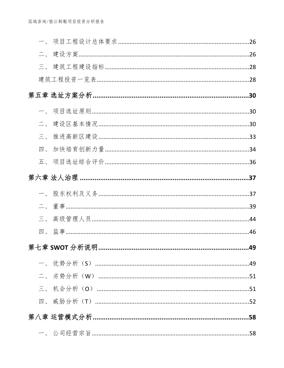 垫江制鞋项目投资分析报告参考模板_第3页
