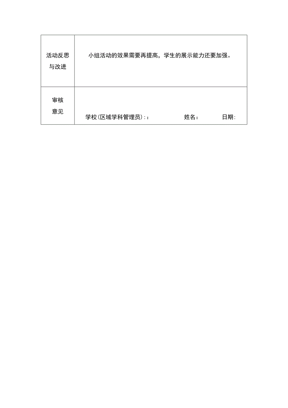 线下活动记录模版生物教研活动_第2页