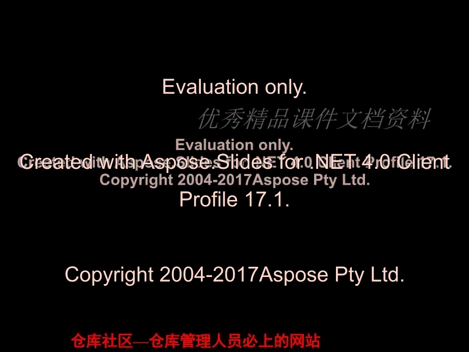 仓储物料管理之仓库与物料管理实务培训_第1页