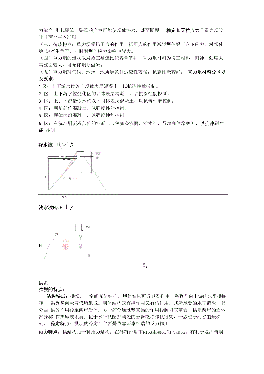 扬州大学水工建筑物复习资料_第2页