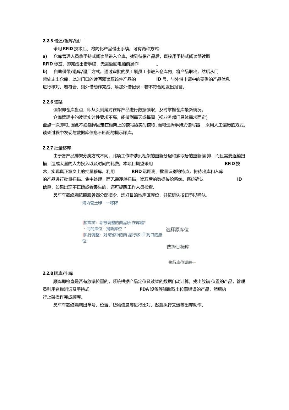 XXX智能物流仓储物联网建设方案_第5页