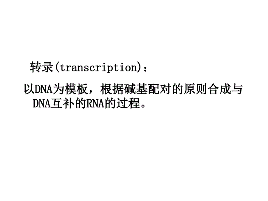 生物化学课件：转录_第2页