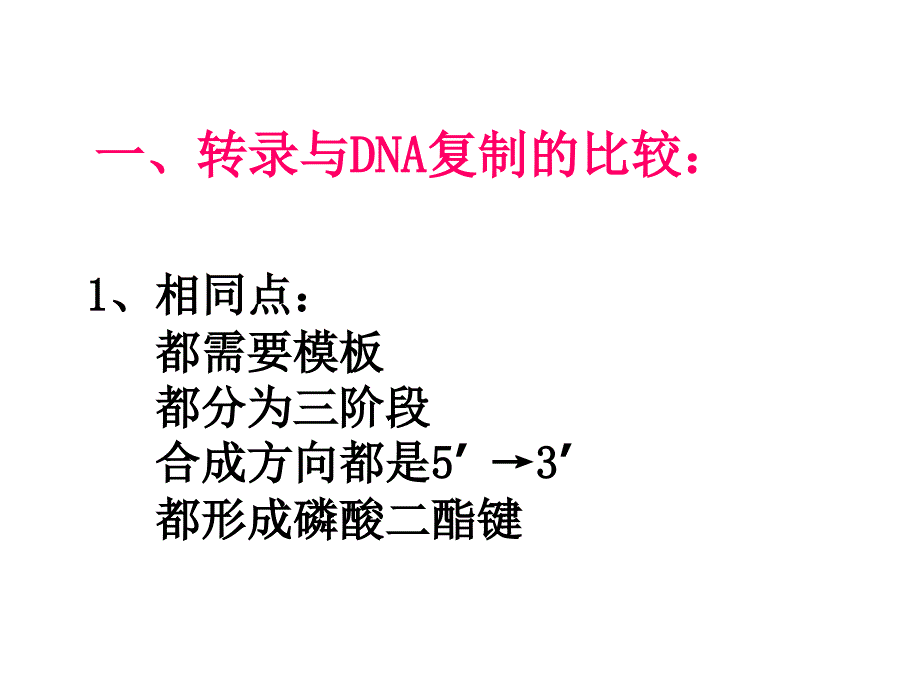 生物化学课件：转录_第3页