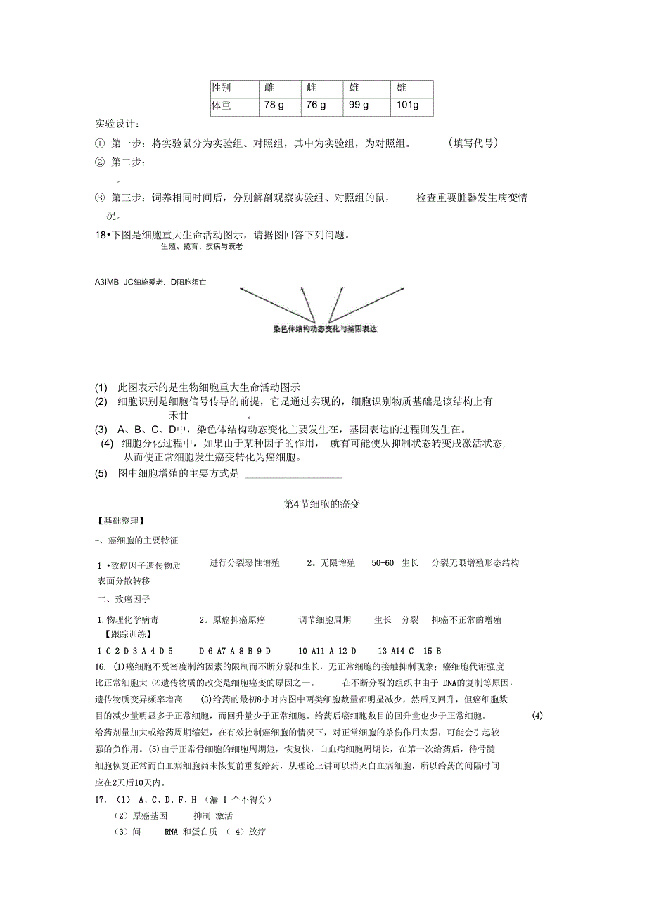 细胞的癌变学案_第4页