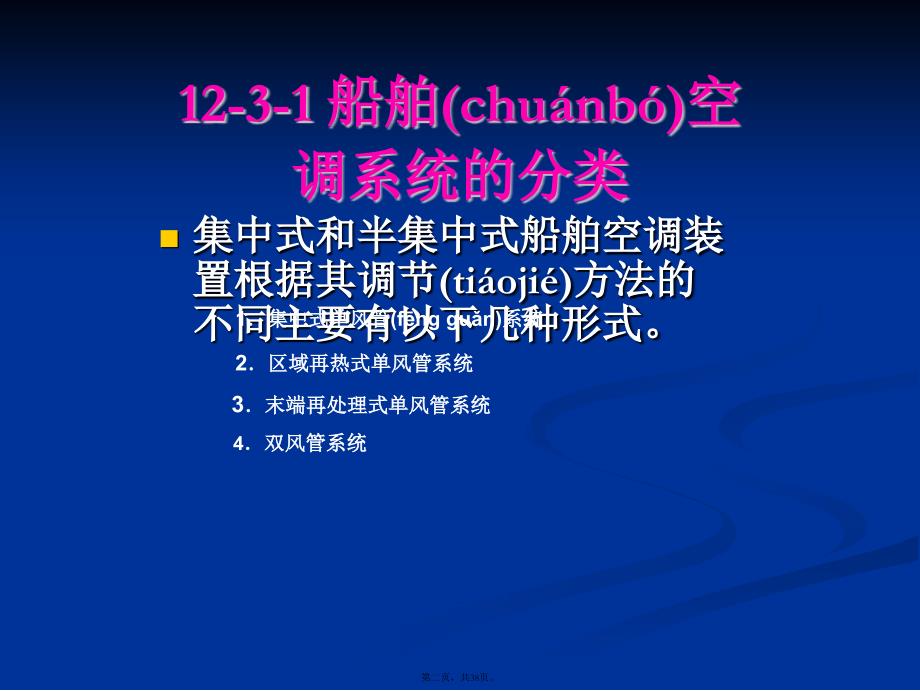 船舶空调系统及设备学习教案_第2页