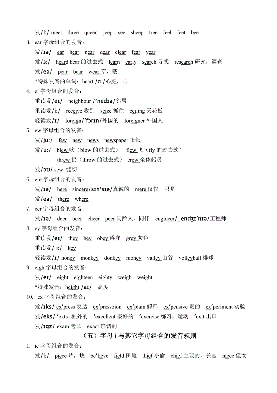 (完整版)英语字母的发音规则_第4页