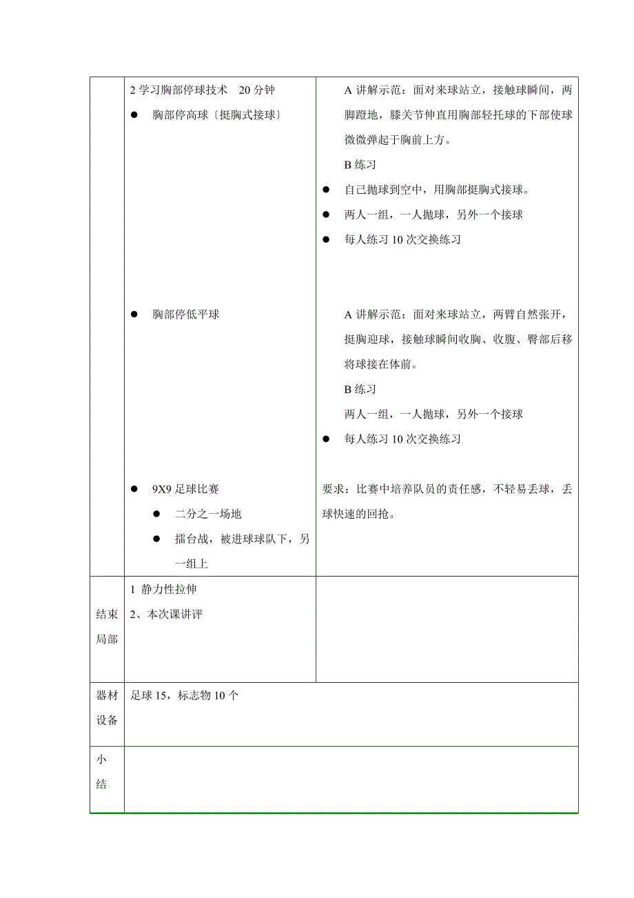 足球教学教案1017_第4页