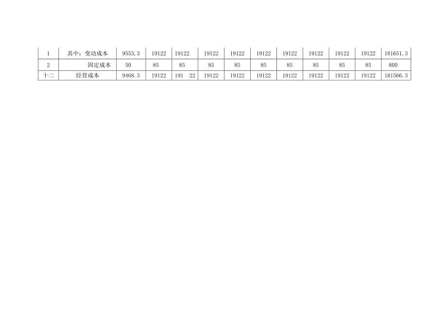 投资计划与资金筹措表_第5页