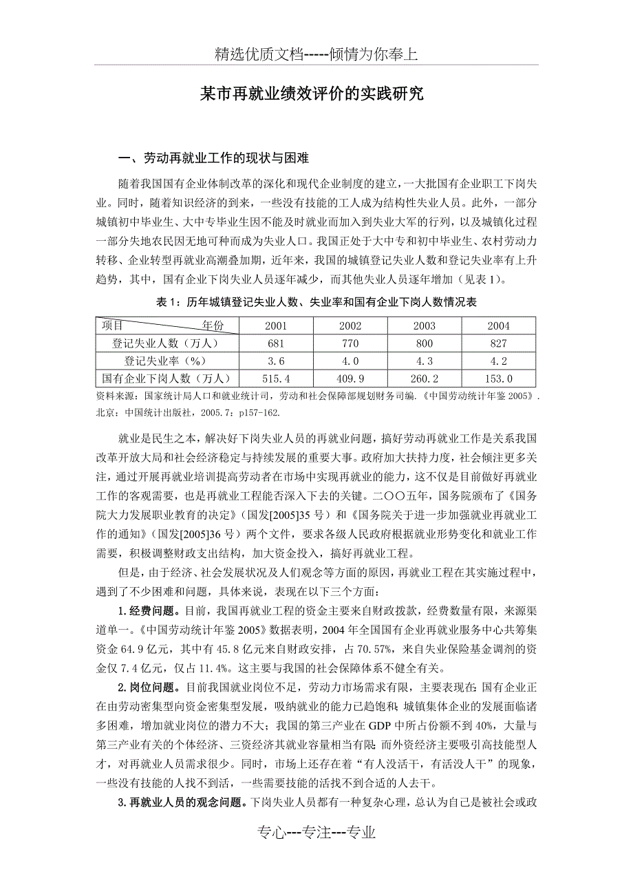 制度创新提升再就业工程绩效_第1页