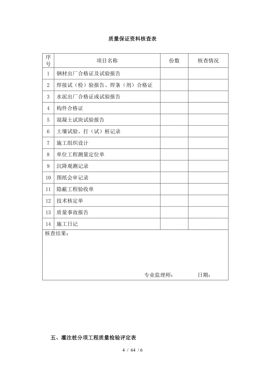 灌注桩监理评估报告_第4页