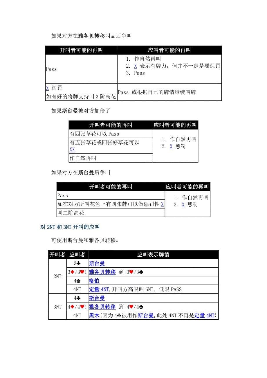 SAYC-美国标准黄卡_第5页