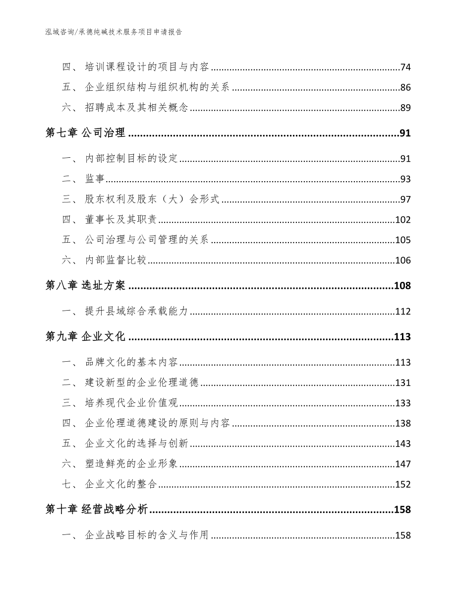 承德纯碱技术服务项目申请报告_第3页