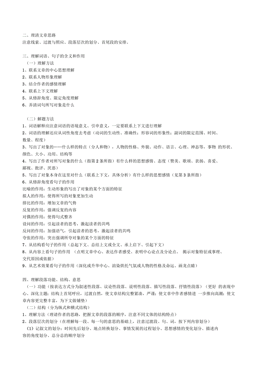 初中语文基础知识点归纳_第2页