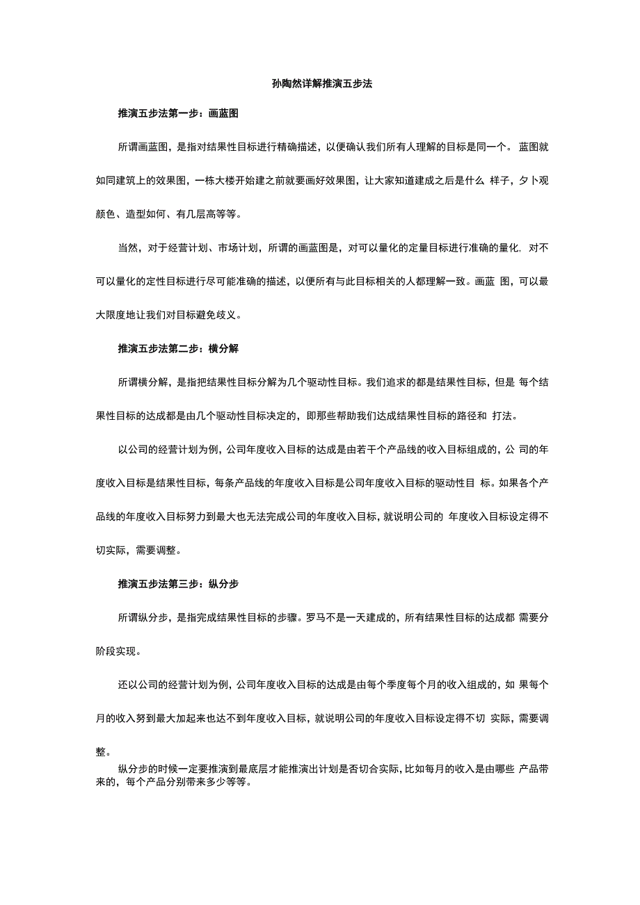孙陶然详解推演五步法_第1页