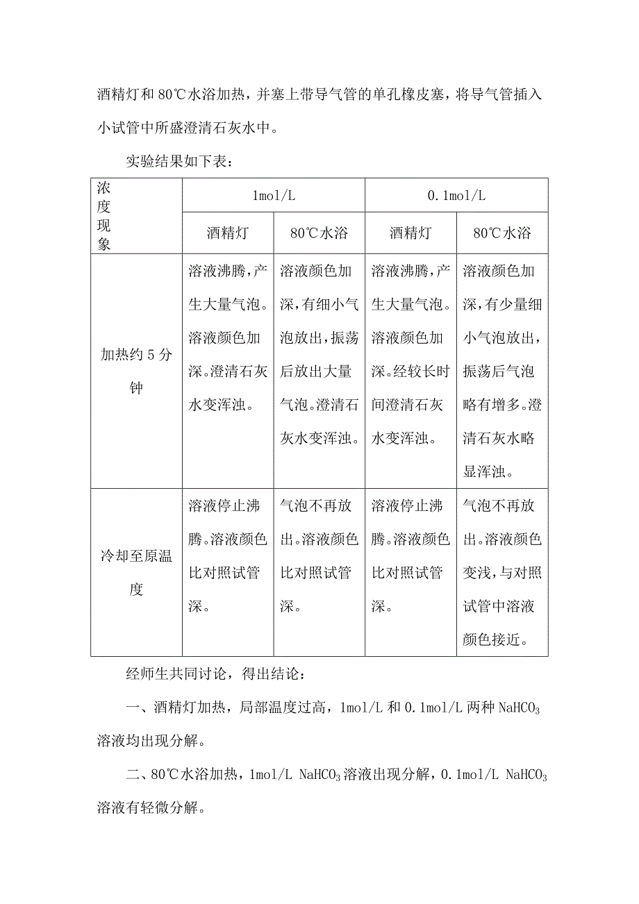 碳酸氢钠溶液受热碱性增强原因实验探究.doc_第2页