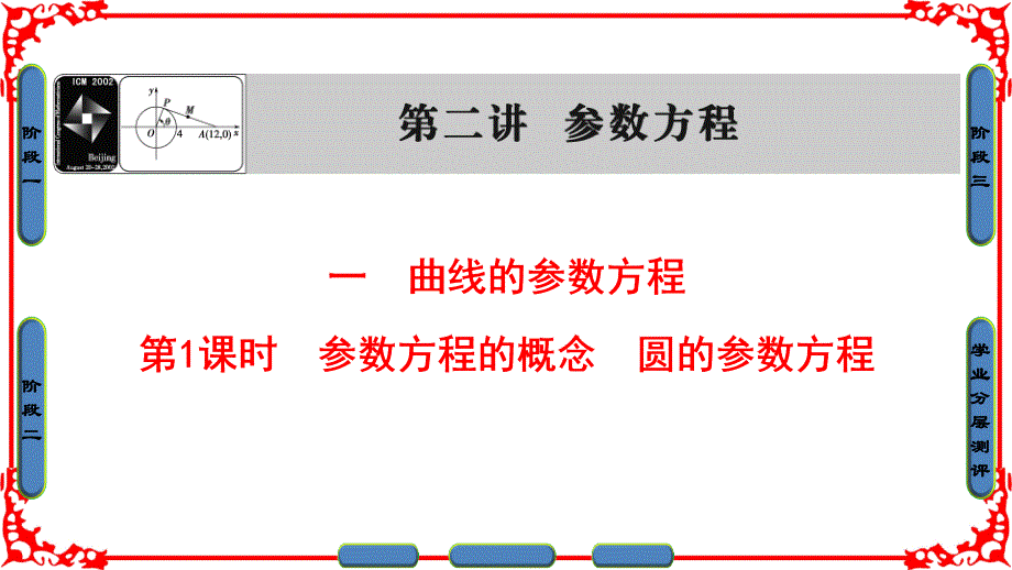 参数方程的概念圆的参数方程_第1页