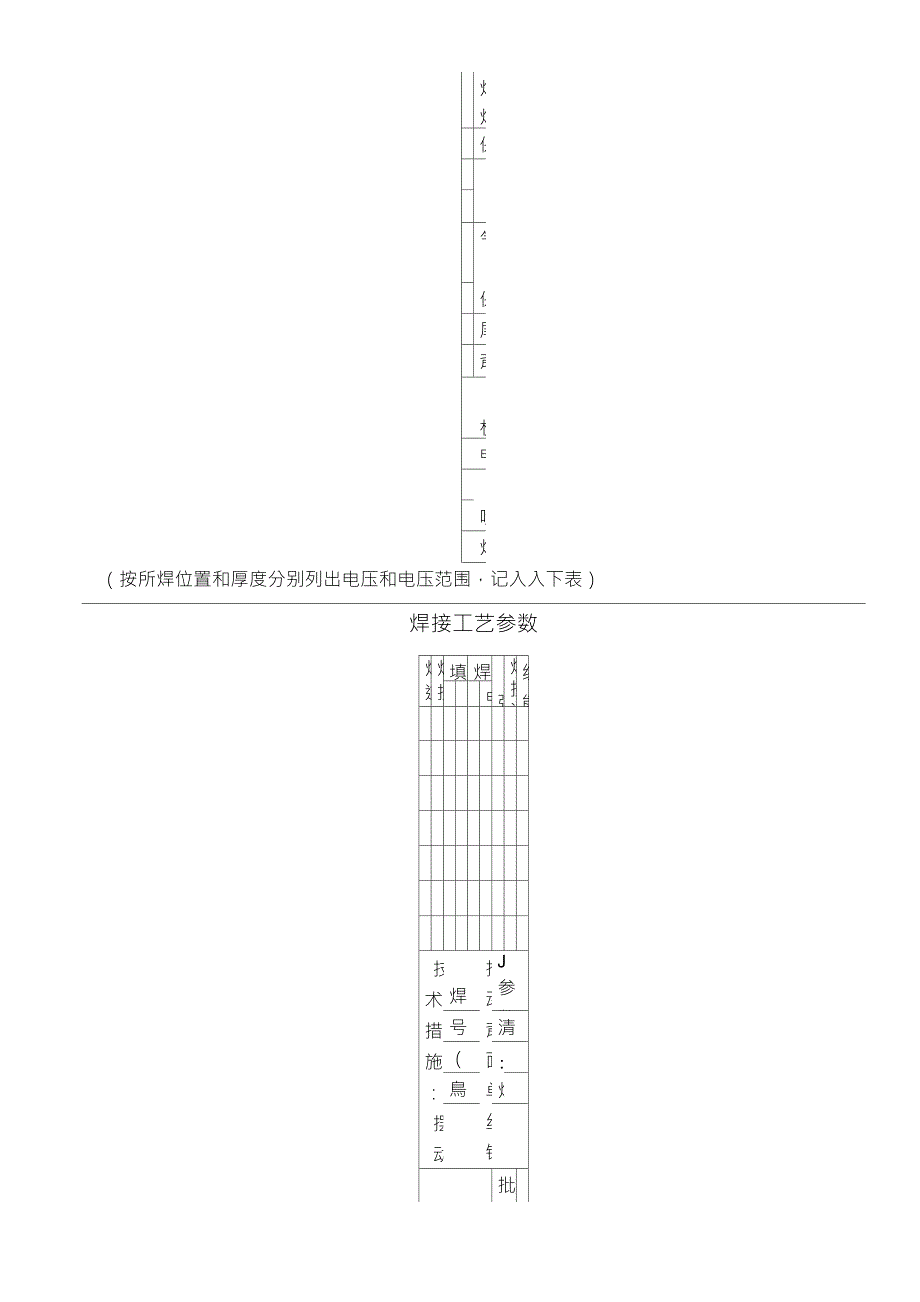 NB470142011焊接工艺评定表格_第3页