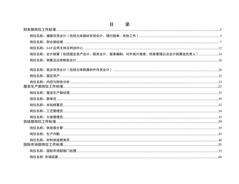 岗位工作规范说明书大全167页_第3页