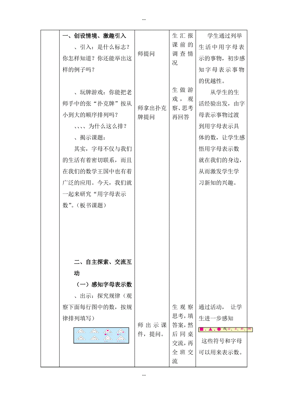 教学设计—用字母表示数(何易远)_第3页