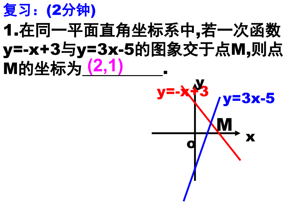 反比例函数与一次函数交点问题_第1页